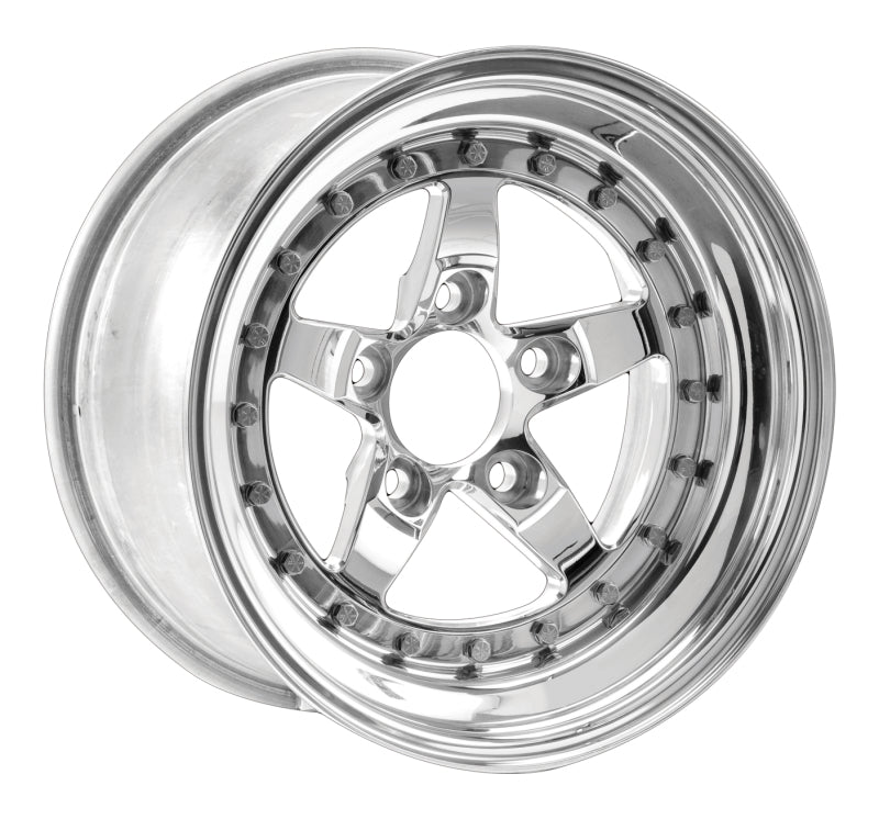 Weld Weldstar 15x7 / 5x4.75 BP / 4.5in. BS Polished Wheel - Non-Beadlock - DTX Performance