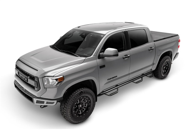 N-Fab Nerf Step 05-15 Toyota Tacoma Double Cab 6ft Bed - Tex. Black - Bed Access - 2in - DTX Performance