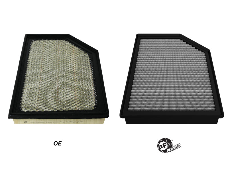 aFe MagnumFLOW Pro DRY S OE Replacement Filter 22-23 Jeep Grand Wagoneer V8-6.4L - DTX Performance