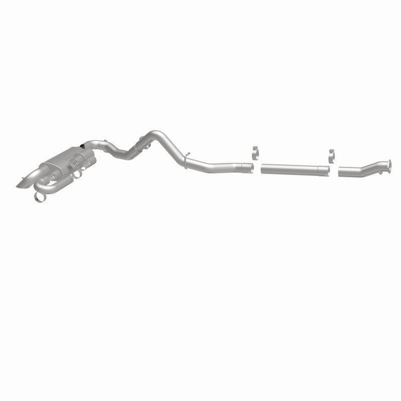 MagnaFlow 2021 Ford Bronco Overland Series Cat-Back Exhaust w/ Single Straight Driver Exit- No Tip - DTX Performance