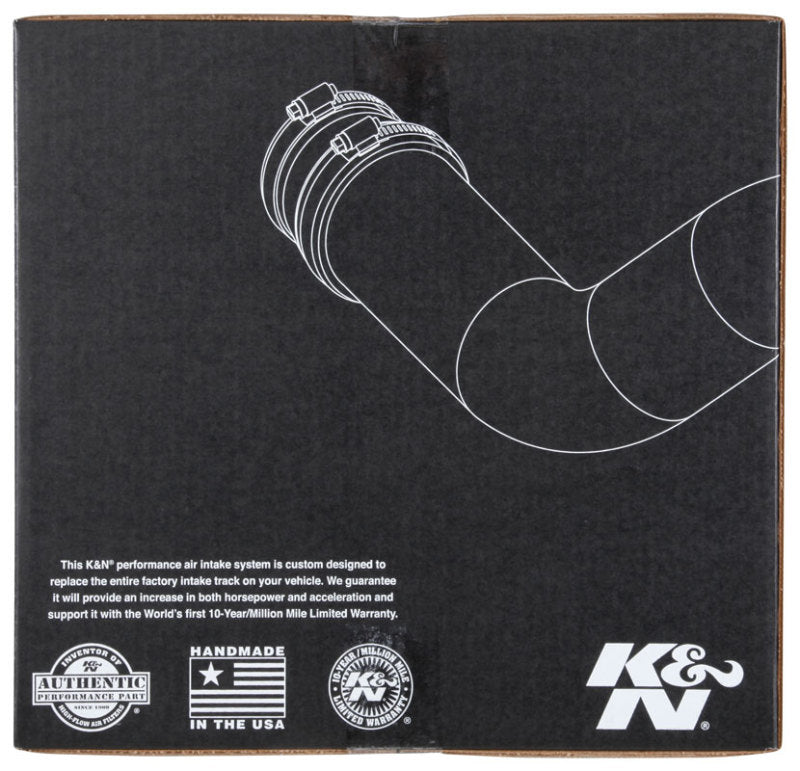 K&N 63 Series AirCharger Performance Intake 17-18 Ford Edge L4-2.0L F/I - DTX Performance