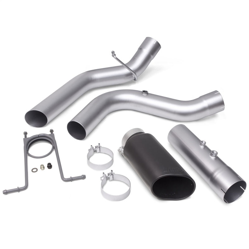 Banks Power 17+ GM Duramax L5P 2500/3500 Monster Exhaust System - SS Single Exhaust w/ Black Tip - DTX Performance