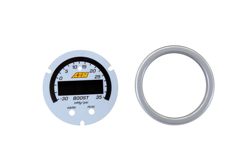 AEM X-Series Boost Pressure -30inHg 35psi Gauge Accessory Kit - DTX Performance