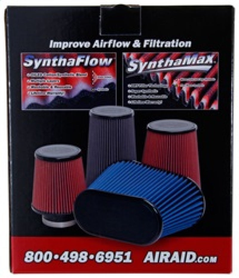 Airaid Universal Air Filter - Cone 6 x 7 1/4 x 5 x 9 - Blue SynthaMax - DTX Performance