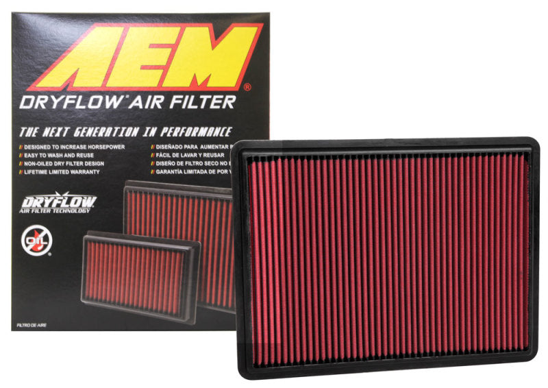 AEM 16-20 Hyundai Ioniq L4-1.6L Dryflow Air Filter - DTX Performance