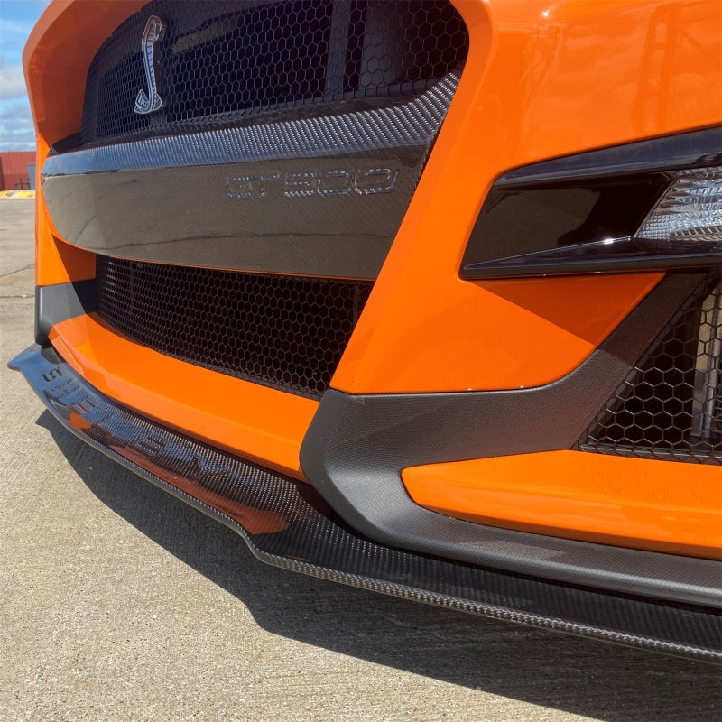 Ford Racing 20-21 Mustang GT500 Carbon Fiber Front Splitter Kit - DTX Performance