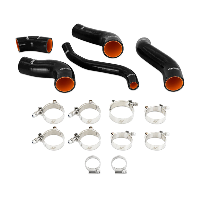 Mishimoto 13-17 Hyundai Veloster Turbo Silicone Intercooler Hose Kit - Black - DTX Performance