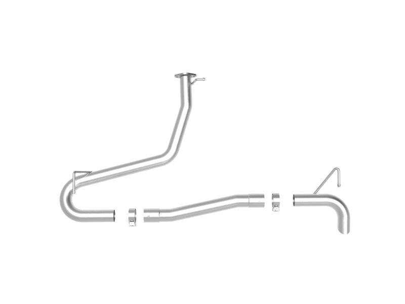 aFe Takeda 2-1/2in 304 SS Axle-Back Exhaust (No Muffler) 18-21 Hyundai Kona L4 1.6L (t) - DTX Performance