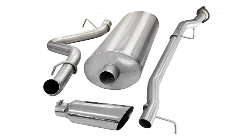 Corsa/dB 07-10 Chevrolet Silverado Reg. Cab/Long Bed 2500 6.0L V8 Polished Sport Cat-Back Exhaust - DTX Performance