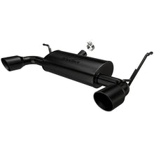 Load image into Gallery viewer, MagnaFlow 07-17 Jeep Wrangler JK 3.8/3.6L Dual Split Rear Exit Black Axle-Back Exhaust - DTX Performance