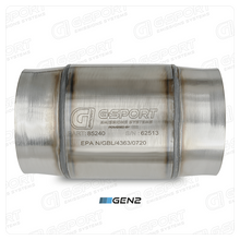 Load image into Gallery viewer, GESI G-Sport 400 CPSI GEN 2 EPA Compliant 4in Inlet/Out Catalytic Converter-4.5in x 4in 500-850HP - DTX Performance