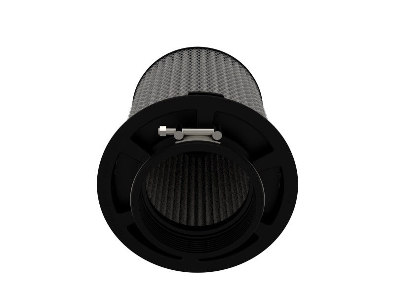 aFe MagnumFLOW Pro DRY S Universal Air Filter 4in F x 6.5n B x 6.5in T (Inv) x 8in H - DTX Performance