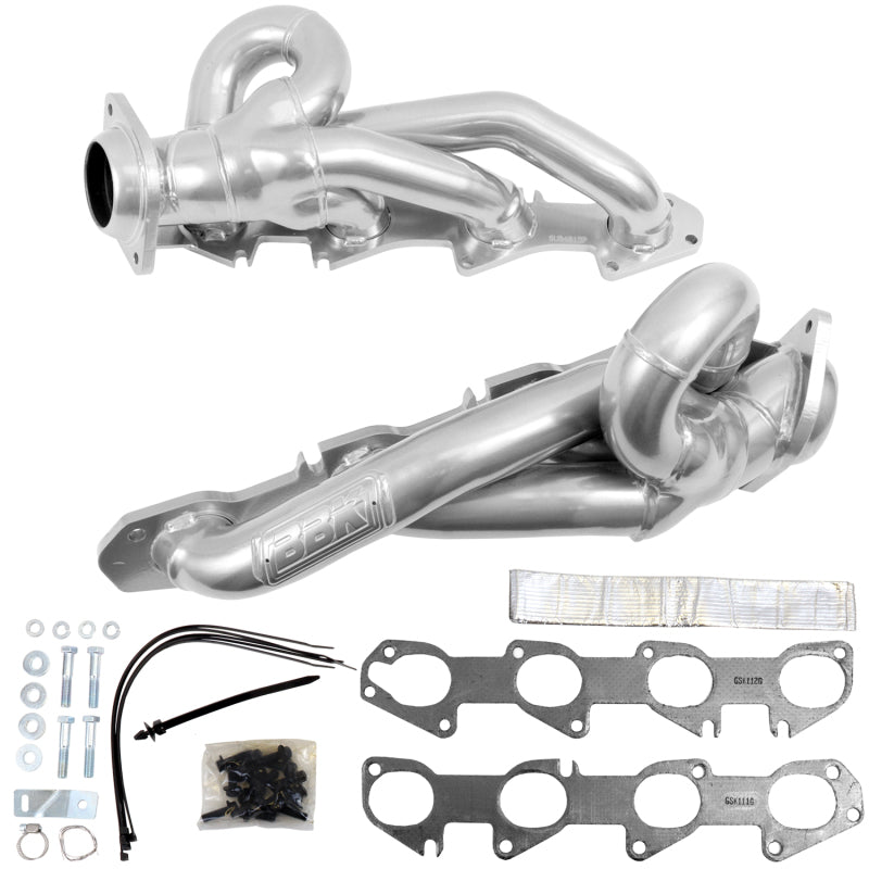 BBK 19-23 Dodge Ram 1500 5.7L (Ex. MegaCab) Shorty Tuned Exhaust Headers - 1-3/4in Silver Ceramic - DTX Performance