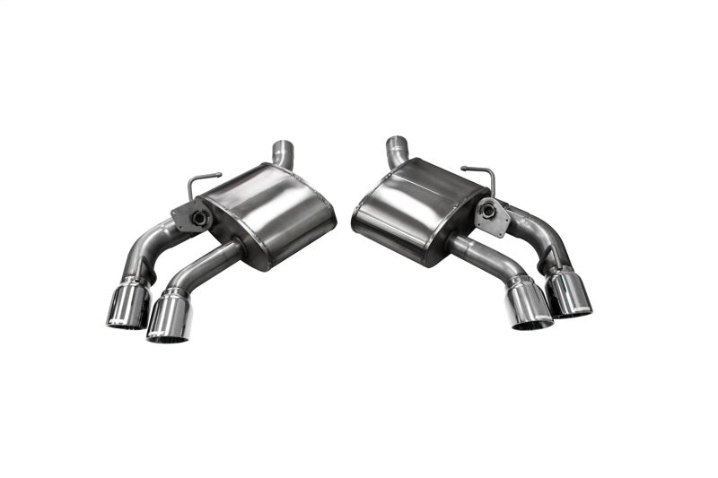 Corsa 16-20 Chevrolet Camaro SS/ZL1 6.2L V8 Polished Xtreme Axle-Back Exhaust (w/ Factory NPP Valve) - DTX Performance