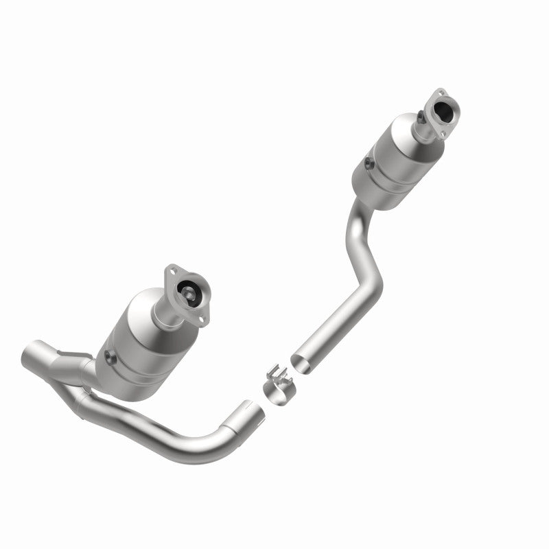 MagnaFlow Conv DF 07-09 Dodge Dakota 3.7L/4.7L /07-09 Mitsubishi Raider 3.7L Y-Pipe Assembly - DTX Performance