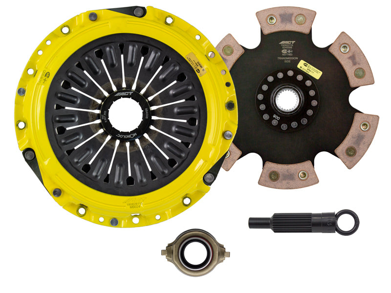 ACT 00-05 Mitsubishi Eclipse GT HD-M/Race Rigid 6 Pad Clutch Kit - DTX Performance