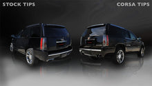 Load image into Gallery viewer, Corsa 12-13 Cadillac Escalade DUB 6.2L V8 Black Sport Cat-Back Exhaust - DTX Performance