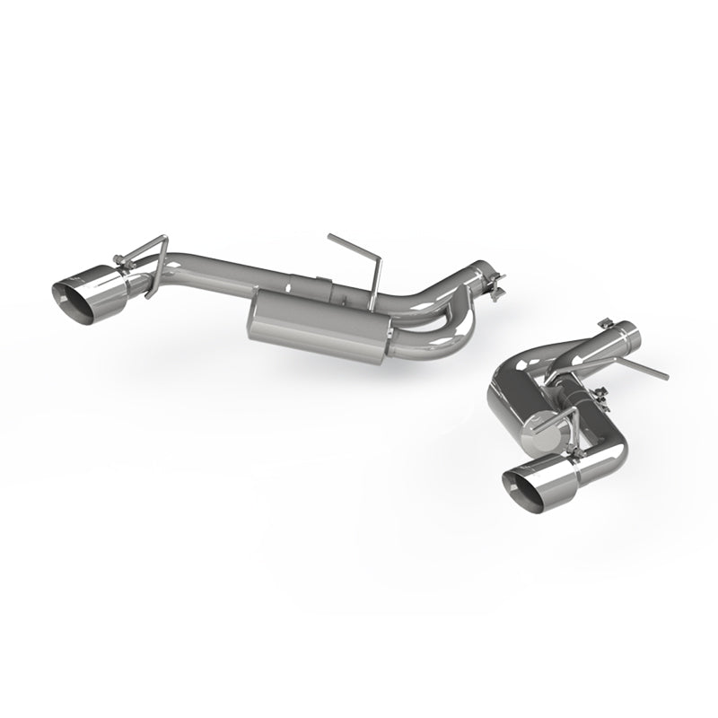 MBRP 16-19 Chevrolet Camaro 2.5in T304 Non NPP Axle Back Exhaust System - 4in Dual Wall Tips - DTX Performance