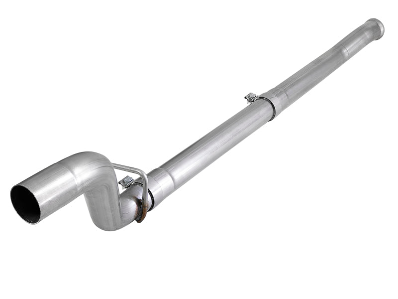 aFe MACH Force-Xp 2-1/2in 409 Stainless Steel Mid-Pipe w/Resonator Delete 18+ Jeep Wrangler JL 3.6L - DTX Performance