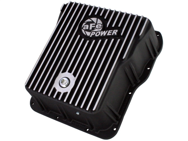 aFe Power Cover Trans Pan Machined Trans Pan GM Diesel Trucks 01-12 V8-6.6L Machined - DTX Performance