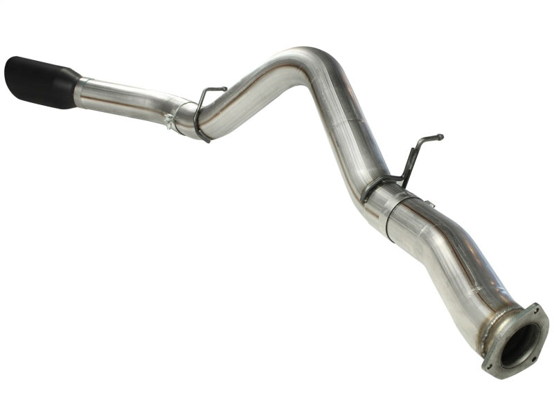 aFe MACHForce XP Exhaust 5in DPF-Black, GM Diesel Trucks 07.5-10 V8-6.6L 9(td) LMM - DTX Performance