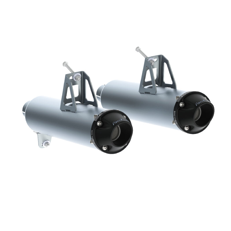 MBRP 15-16 Can-Am Maverick 1000 Turbo Dual / 13-16 Can-Am Maverick 1000 Dual Slip-On Mufflers - DTX Performance