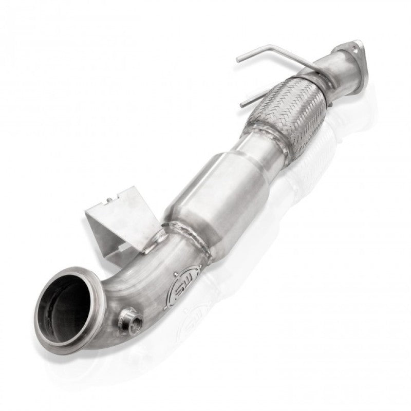 Stainless Works 2013-18 Ford Focus ST 3in High-Flow Cats Downpipe Factory Connection - DTX Performance