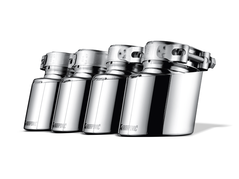 Akrapovic 09-14 BMW X5M (E70) Tail Pipe Set (Titanium) - DTX Performance