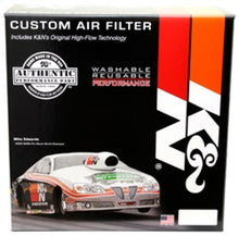 Load image into Gallery viewer, K&amp;N 14in Red Custom Air Cleaner Assembly - 5.125in ID x 14in OD x 3.87in H - DTX Performance