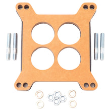 Load image into Gallery viewer, Edelbrock Spacer Carburetor 1/2In Wood Fiber Laminate Four-Hole - DTX Performance