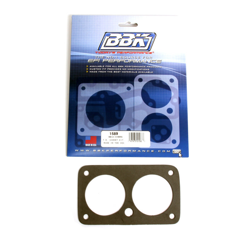 BBK 96-04 Ford Mustang 4.6 F150 Lightning Twin 65mm Throttle Body Gasket Kit - DTX Performance