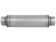 Load image into Gallery viewer, aFe ATLAS Aluminized Steel Muffler 5in Center/Center 24in L x 7in Diameter - Round Body - DTX Performance