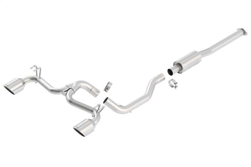 Borla 08-14 Mitsubishi EVO X Catback Exhaust - DTX Performance