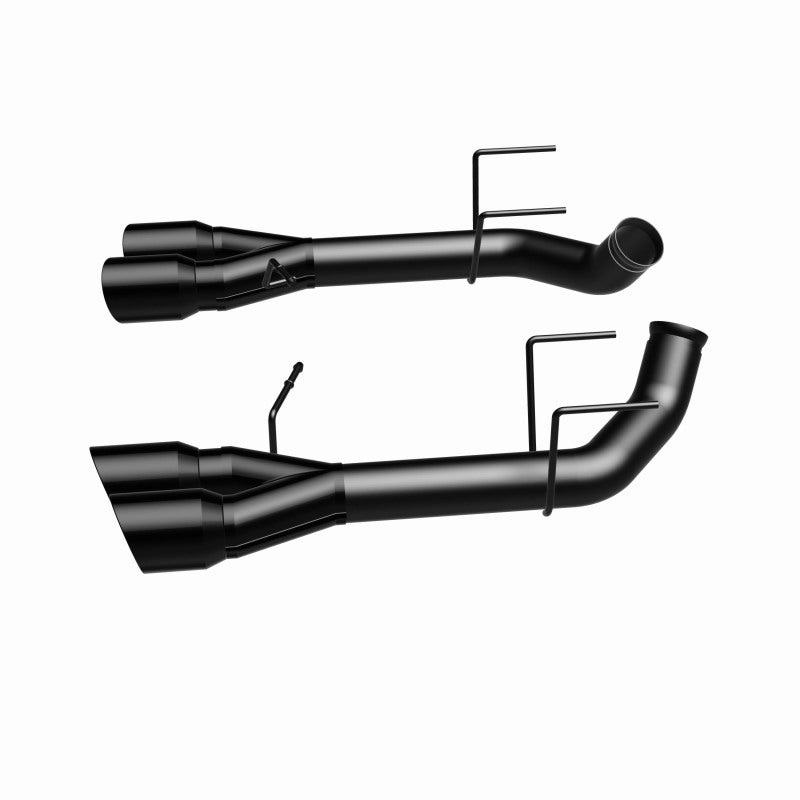 MagnaFlow 13 Ford Mustang Shelby GT500 V8 5.8L Quad Split Rear Exit Stainless Cat Back Perf Exhaust - DTX Performance