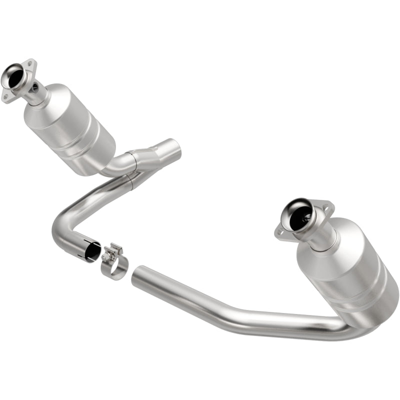 MagnaFlow Conv DF 07-09 Dodge Dakota 3.7L/4.7L /07-09 Mitsubishi Raider 3.7L Y-Pipe Assembly - DTX Performance