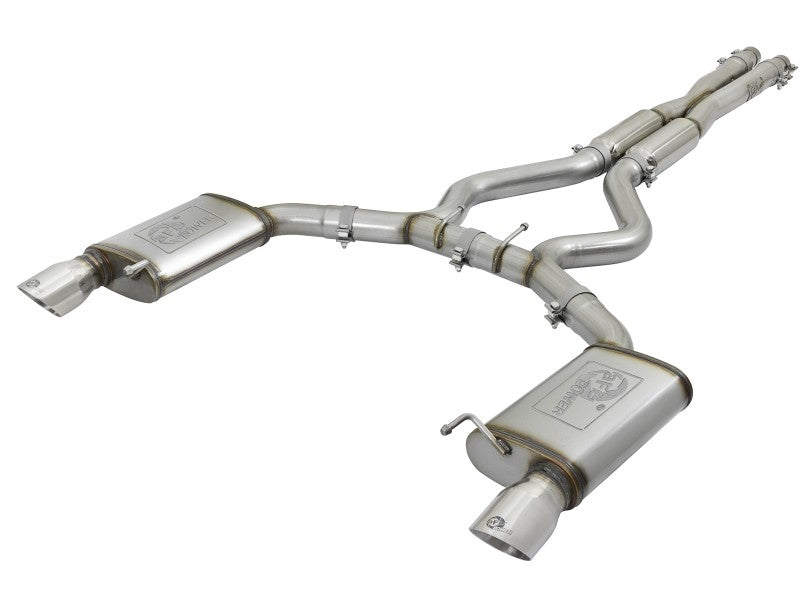 aFe 11-21 Dodge Durango V6-3.6L/V8-5.7L MACH Force-Xp 304 SS Cat-Back Exhaust System w/ Polished Tip - DTX Performance