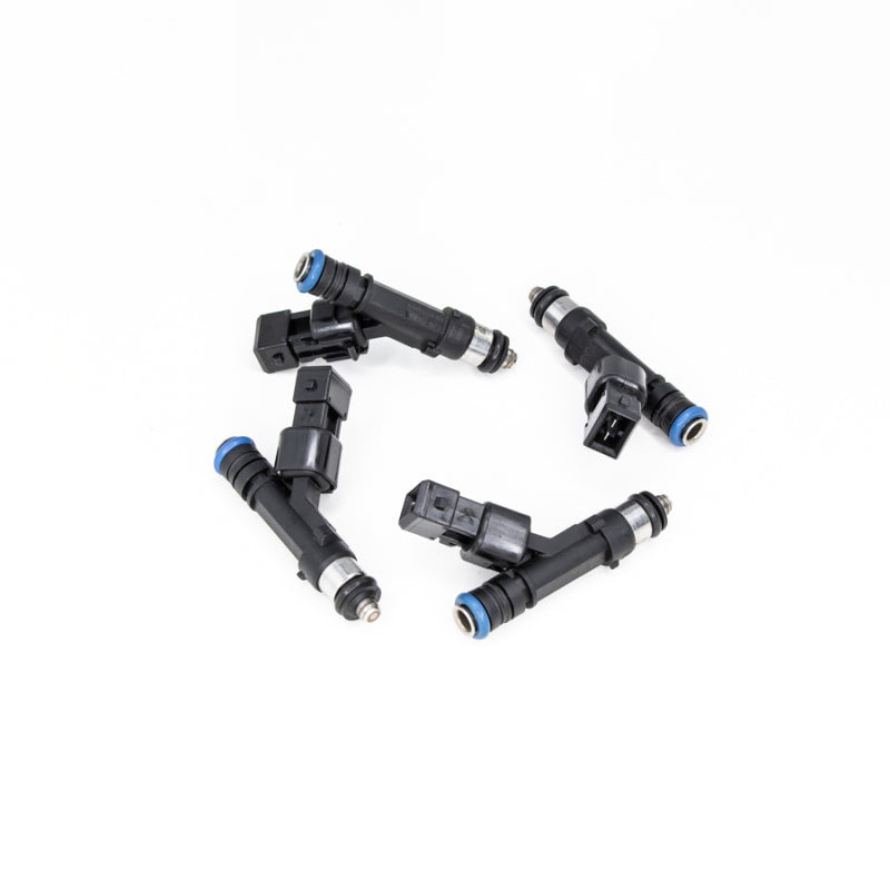 DeatschWerks 85-98 Volvo 240/740/940 Red Block 650cc Injectors - Set  of 4 - DTX Performance