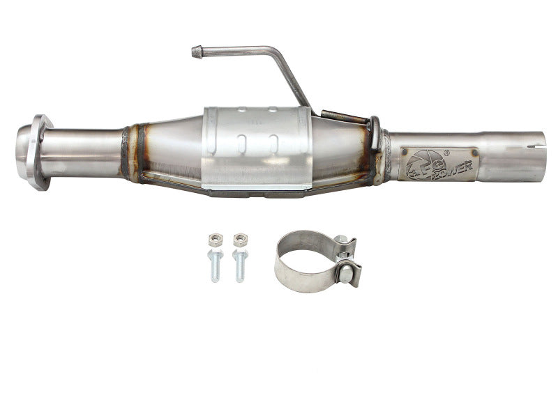 aFe Power Direct Fit Catalytic Converter Replacements Rear 04-06 Jeep Wrangler (TJ/LJ) I6-4.0L - DTX Performance