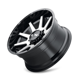 ION Type 143 20x9 / 5x139.7 BP / 0mm Offset / 108mm Hub Black/Machined Wheel