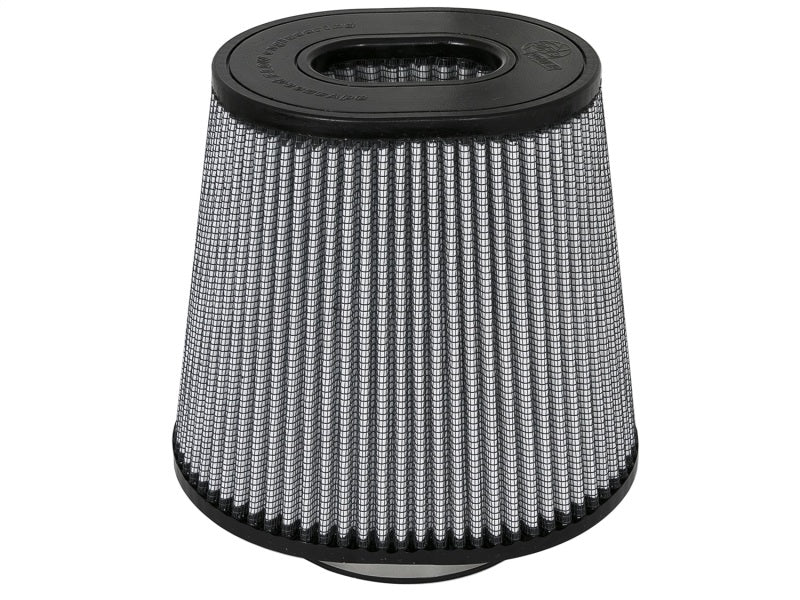 aFe Magnum FLOW Pro DRY S Universal Air Filter 4.5in F / 9inx7.5in B / 6.75inx5.5in T (Inv) / 9in H - DTX Performance