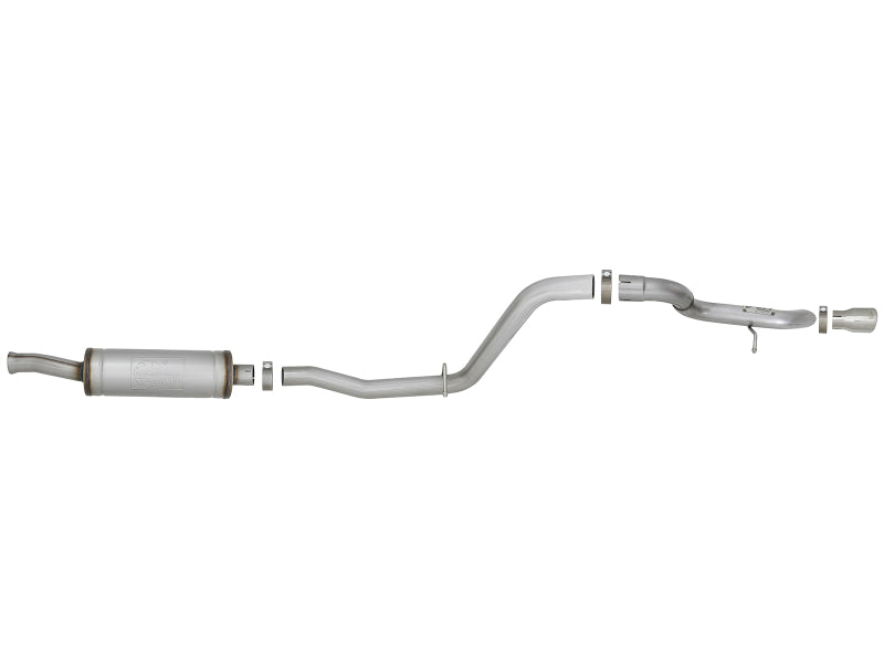 aFe MACH Force-Xp 2.5in Catback High-Tuck Exhaust 18-21 Jeep Wrangler (JL)3.6L 4-Door - Polished Tip - DTX Performance