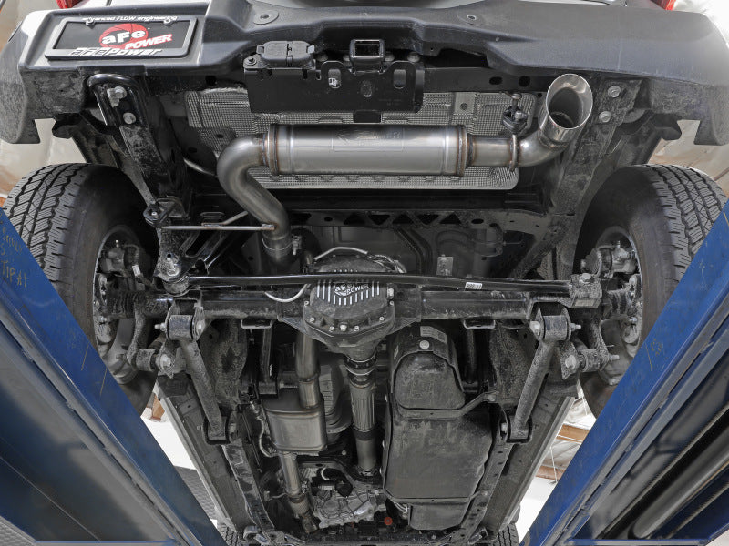 aFe Apollo GT 3in 409 SS Cat-Back Exhaust 2021 Ford Bronco L4-2.3L (t)/V6-2.7L (tt) w/ Black Tip - DTX Performance