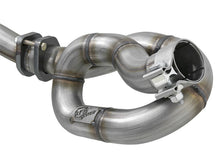 Load image into Gallery viewer, aFe POWER Twisted Steel Y-Pipe w/ Loop Relocation Pipe 12-18 Jeep Wrangler (JK) V6 3.6L - DTX Performance