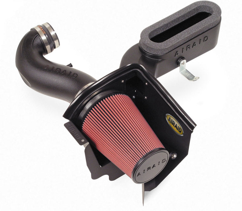 Airaid 06-10 Dodge Charger / 08 Magnum SRT8 6.1L Hemi CAD Intake System w/ Tube (Dry / Red Media) - DTX Performance