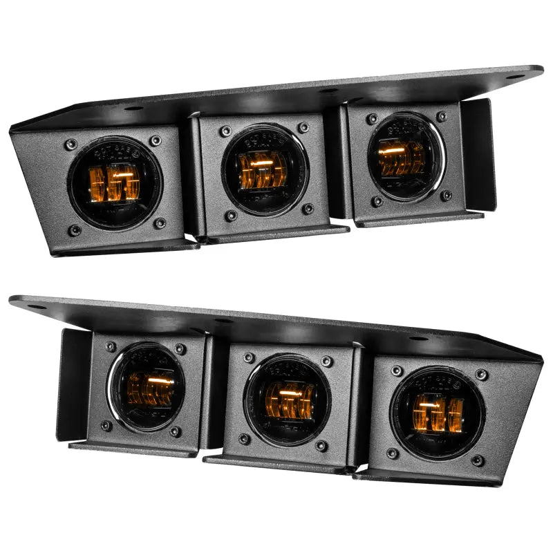 Oracle High 21-22 Ford Bronco Triple LED Fog Light kit for Steel Bumper - DTX Performance