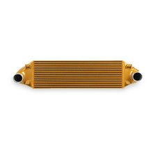 Load image into Gallery viewer, Mishimoto 2013+ Ford Focus ST Gold Intercooler w/ Polished Pipes - DTX Performance