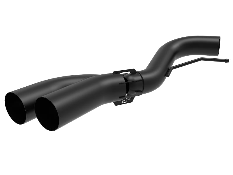 aFe Rebel DPF-Back 409 SS Exhaust System w/Dual Black Tips 18-19 Ford F-150 V6 3.0L (td) - DTX Performance