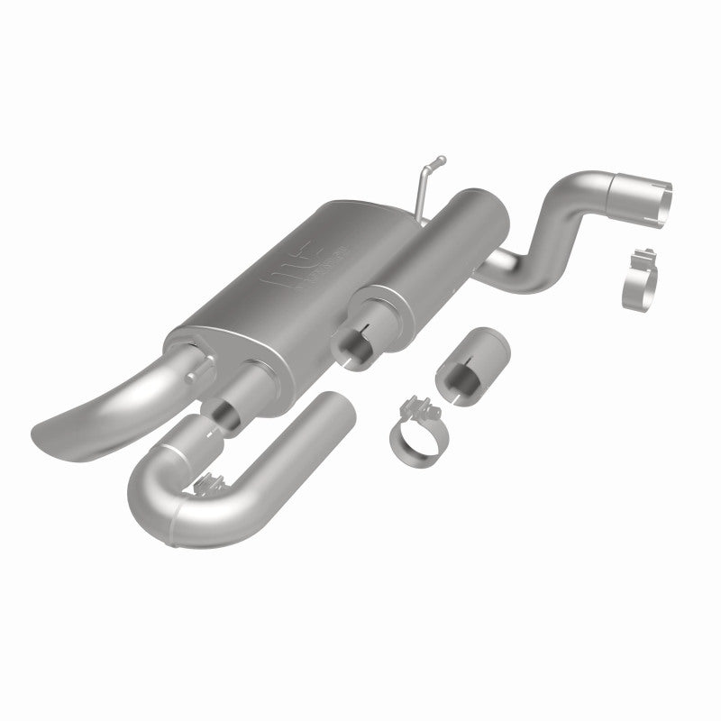 MagnaFlow 18-23 Jeep Wrangler JL 2.0L/3.6L Overland Series Axle-Back Exhaust - DTX Performance