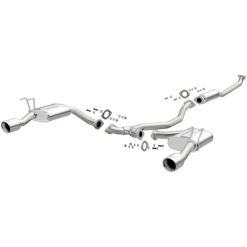 MagnaFlow Cat-Back 2016 Honda Civic (Sedan Only) 1.5L L4 Turbo 2.25in SS Dual Outlet - DTX Performance