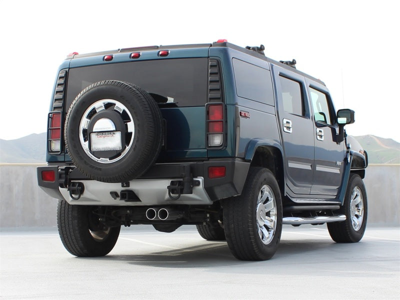 aFe Power MACHForce XP Exhaust System Cat-Back 409 Stainless Steel 07-08 Hummer H2 V8 6.0L/6.2L - DTX Performance